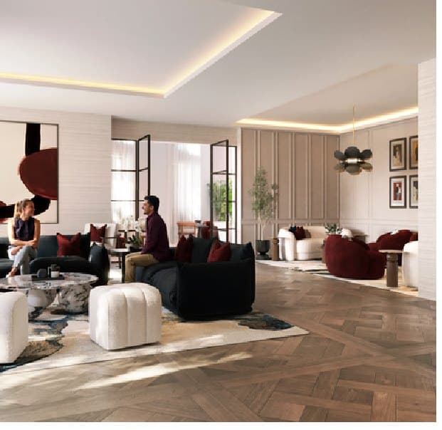 Royal Gateway residents’ lounge